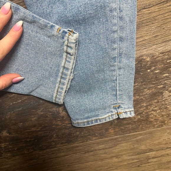 Zara Light Blue Straight Leg Jeans - Picture 4 of 8